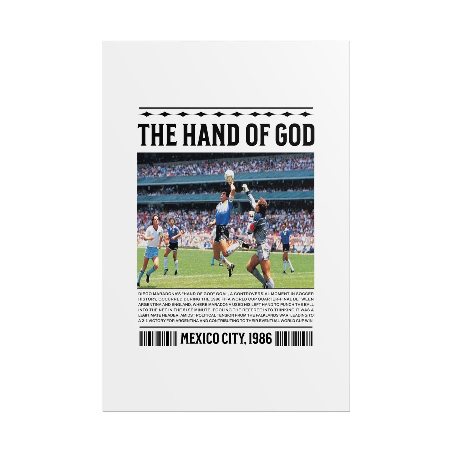 'Hand Of God' Poster