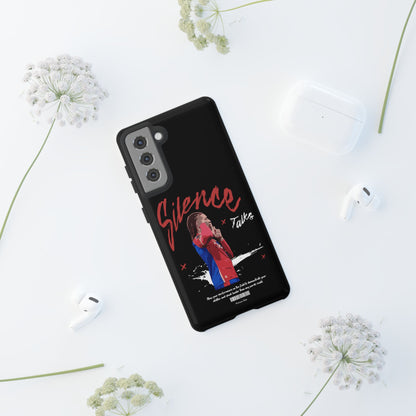 The 'Silence Talks' Phone Case