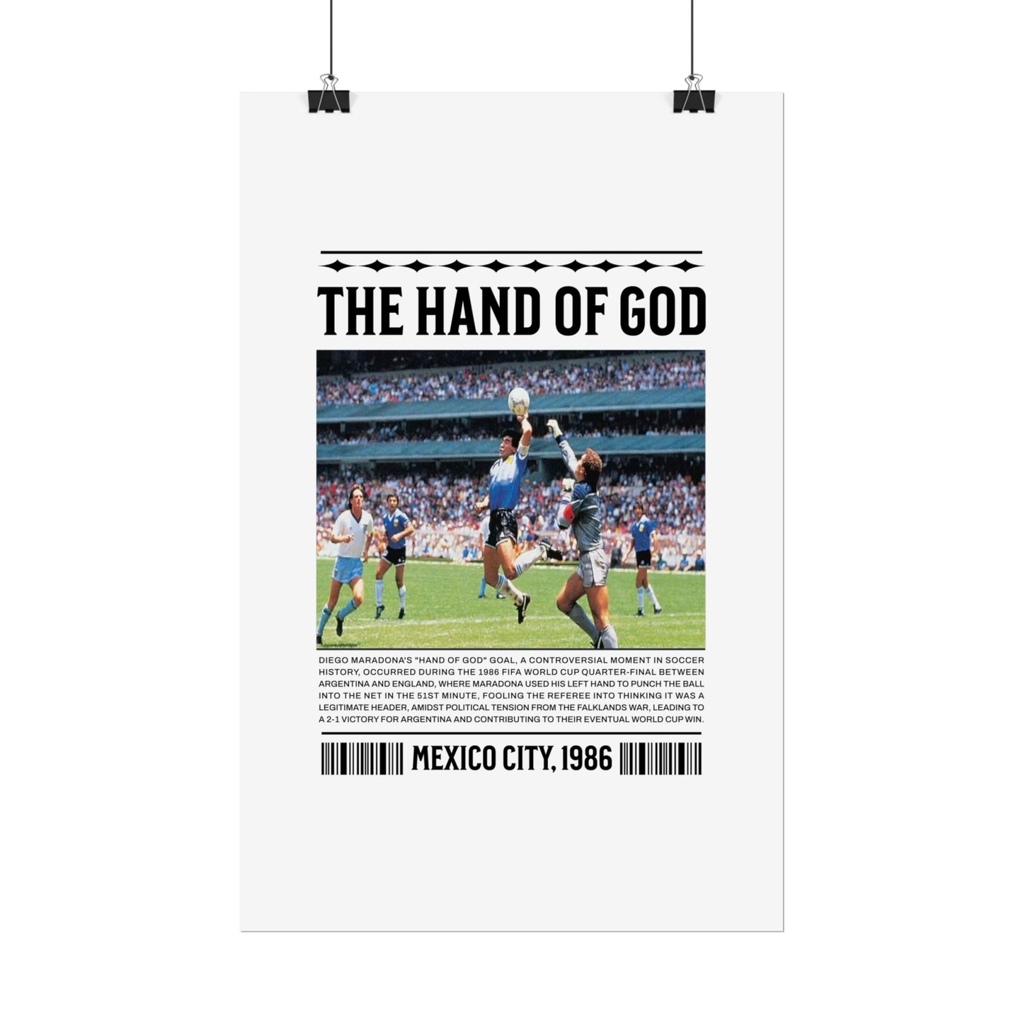'Hand Of God' Poster