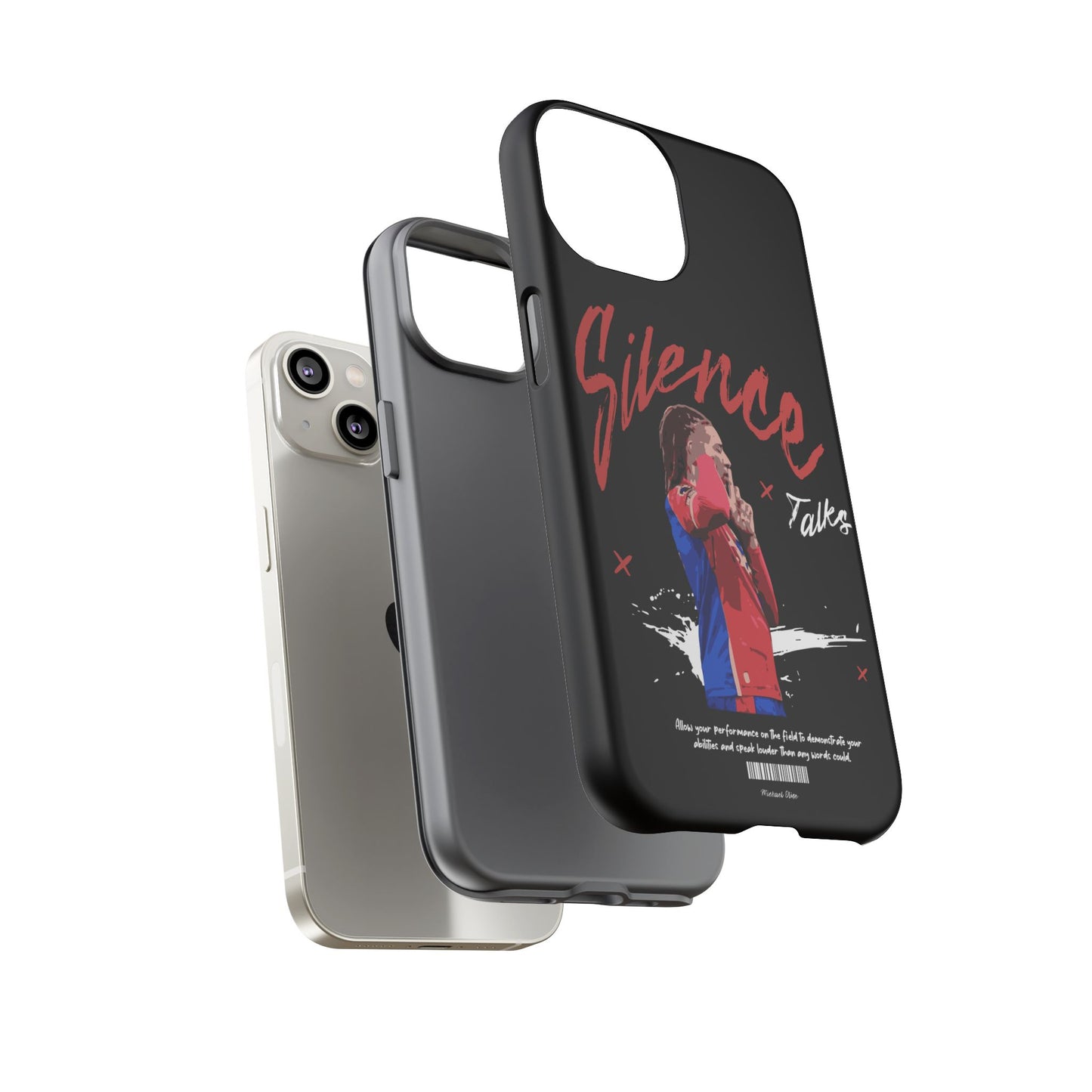 The 'Silence Talks' Phone Case