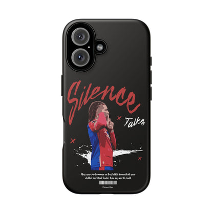 The 'Silence Talks' Phone Case