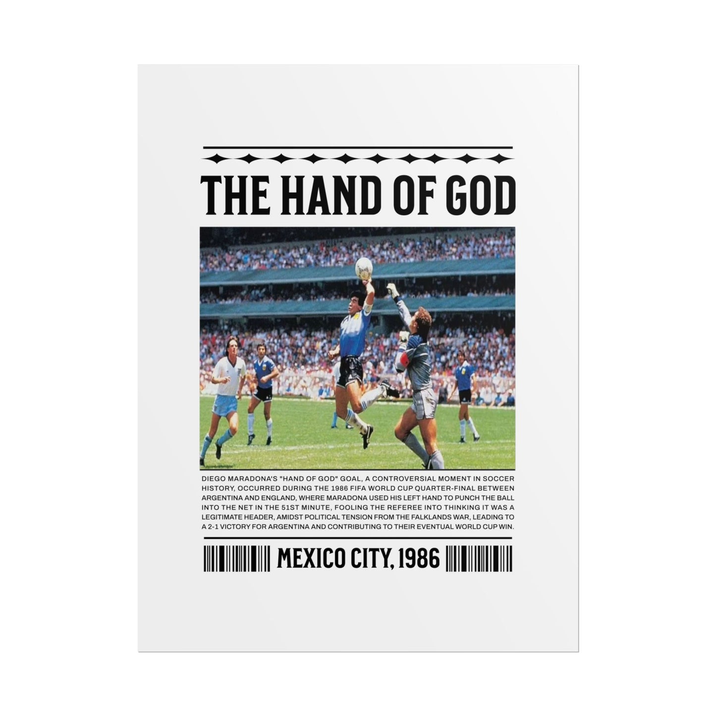 'Hand Of God' Poster